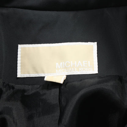 トレンチコート コットン ブラック マイケルマイケルコース アウター MICHAEL MICHAEL KORS