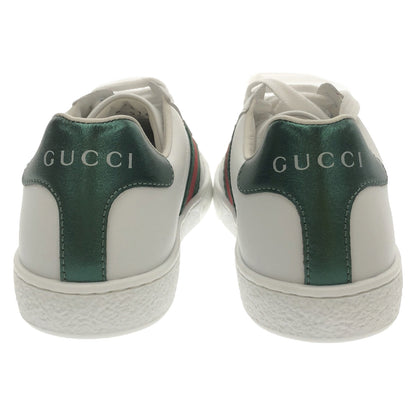 スニーカー スニーカー レザー ホワイト グッチ シューズ GUCCI