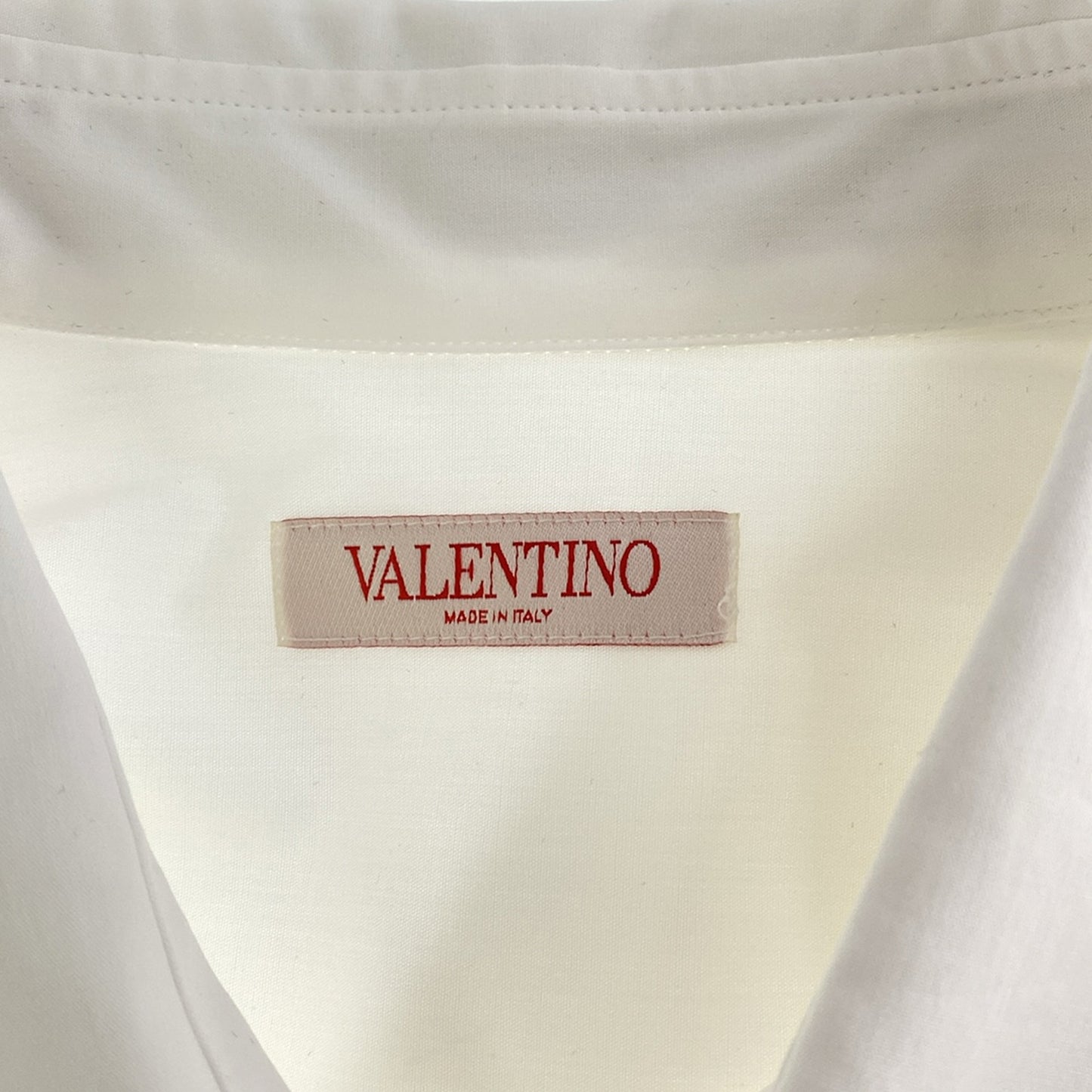 シャツ シャツ コットン ホワイト ヴァレンティノ トップス VALENTINO