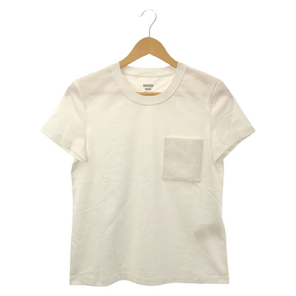 Tシャツ Tシャツ コットン ホワイト エルメス トップス HERMES