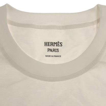 Tシャツ Tシャツ コットン ホワイト エルメス トップス HERMES