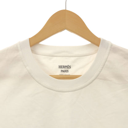 Tシャツ Tシャツ コットン ホワイト エルメス トップス HERMES