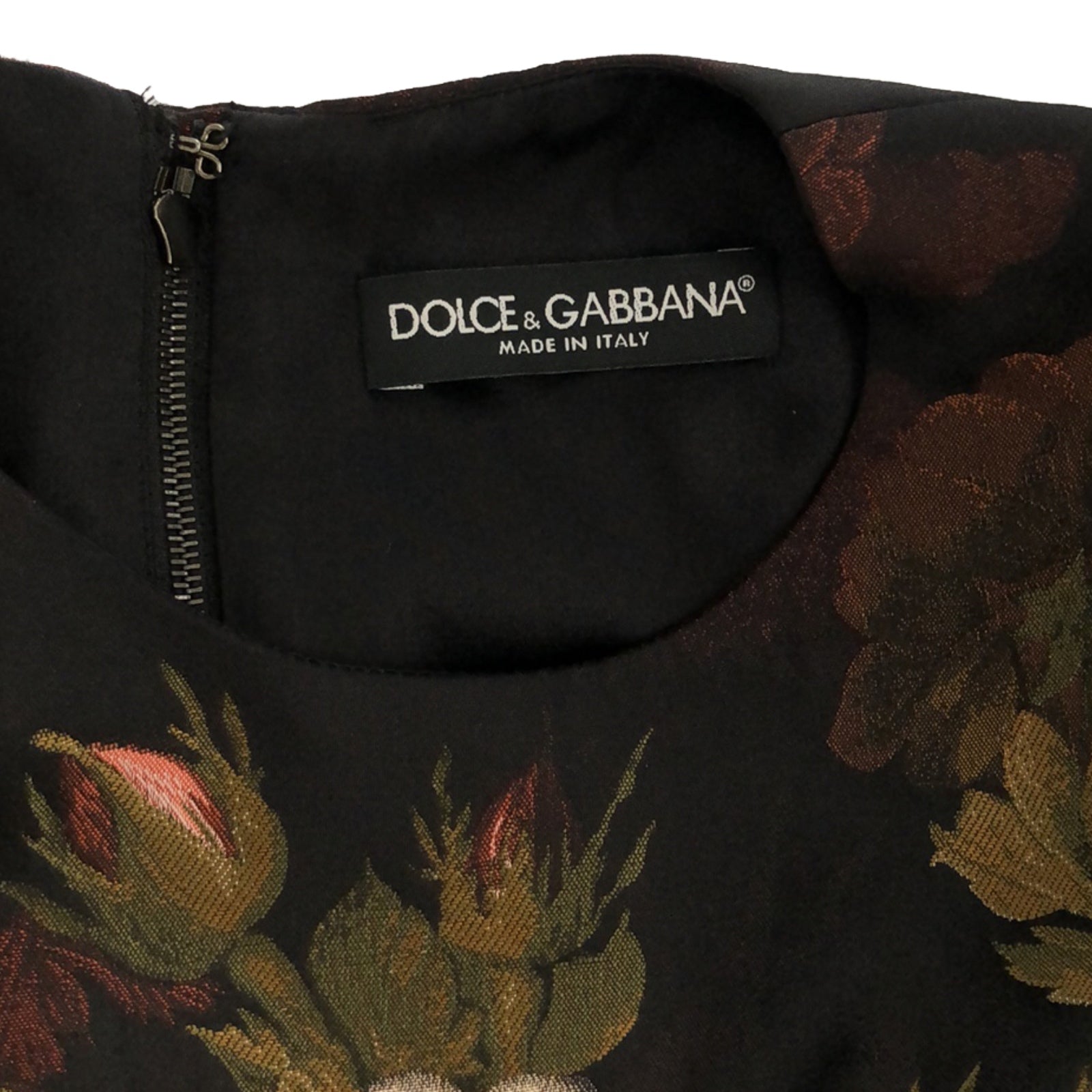 ワンピース ワンピース ブラック ドルチェアンドガッバーナ ワンピース DOLCE&GABBANA