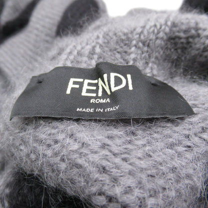 タートル ニット ニット その他 モヘヤ グレー ブラック フェンディ トップス FENDI