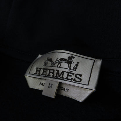 パーカー パーカー コットン ネイビー エルメス アウター HERMES