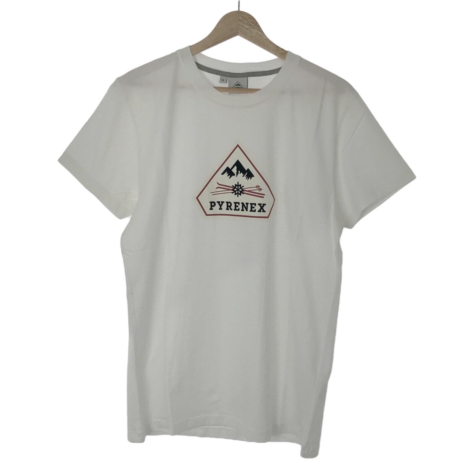 Tシャツ Tシャツ コットン ホワイト ピレネックス トップス PYRENEX