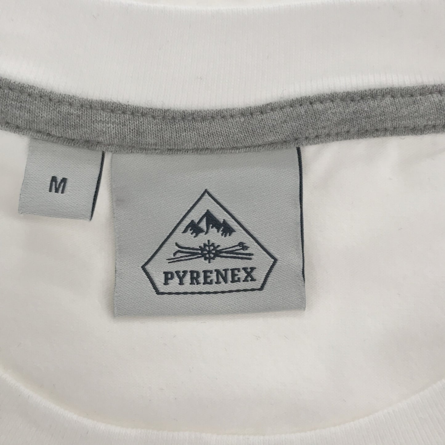 Tシャツ Tシャツ コットン ホワイト ピレネックス トップス PYRENEX