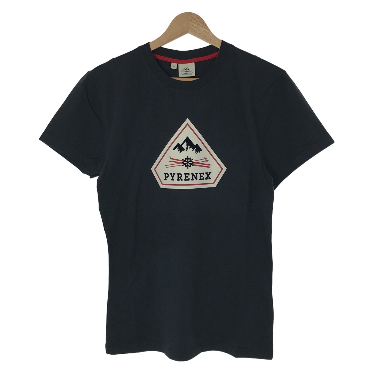 Tシャツ Tシャツ コットン ネイビー ピレネックス トップス PYRENEX