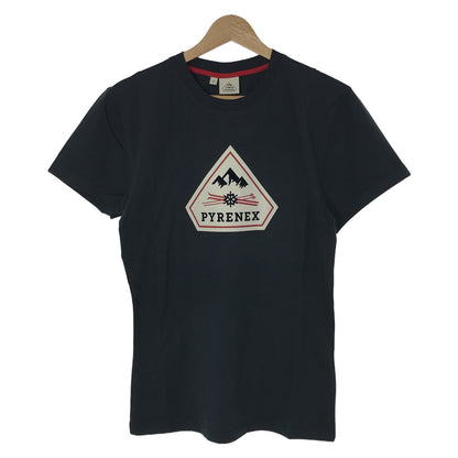 Tシャツ Tシャツ コットン ネイビー ピレネックス トップス PYRENEX