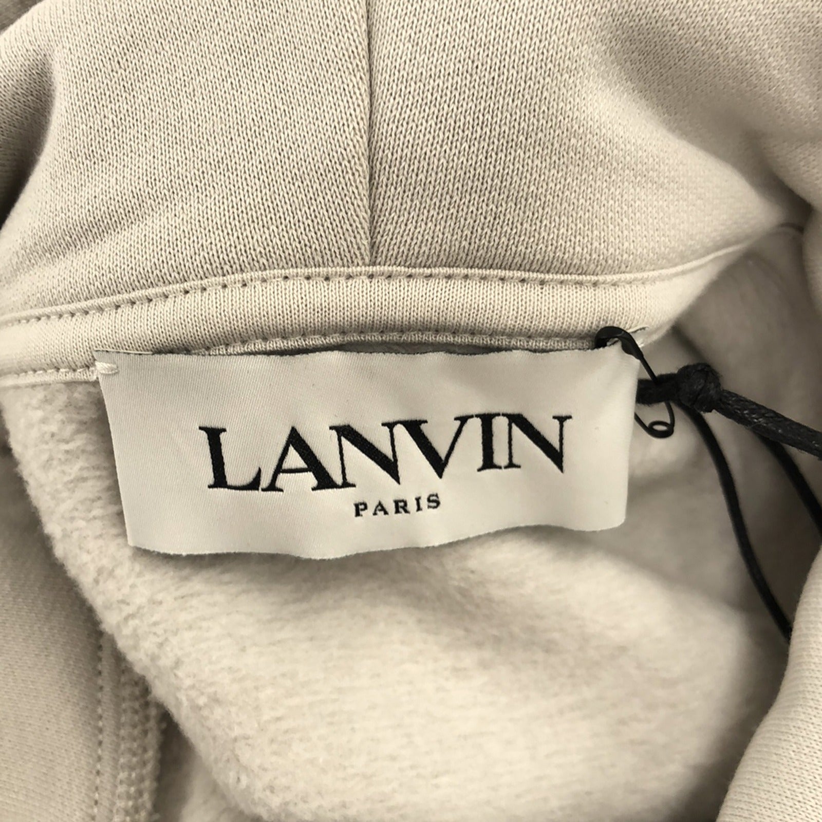 スウェット パーカー パーカー コットン ホワイト ランバン アウター LANVIN