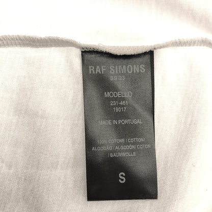 ロング ワンピース ワンピース コットン ホワイト ラフシモンズ ワンピース RAF SIMONS