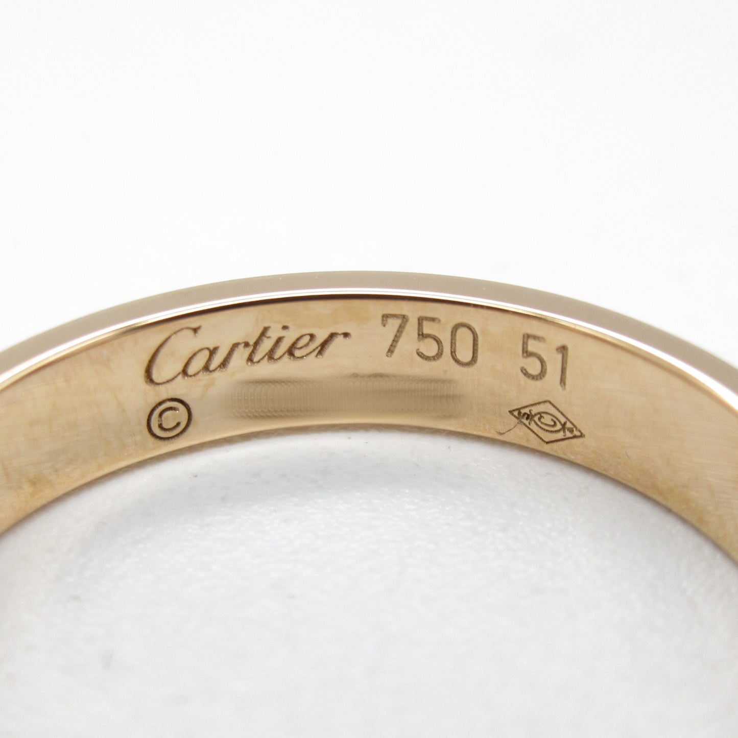 ミニラブリング リング 指輪 K18PG（ピンクゴールド） ゴールド カルティエ アクセサリー Cartier