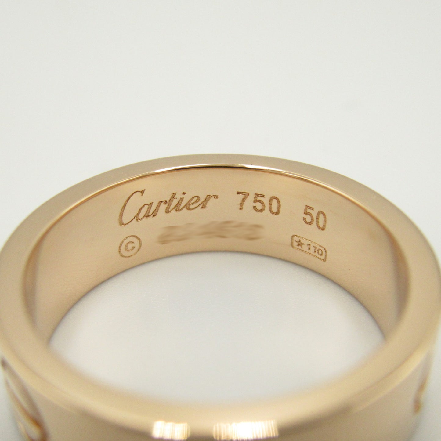 ラブリング リング 指輪 K18PG（ピンクゴールド） ゴールド カルティエ アクセサリー Cartier