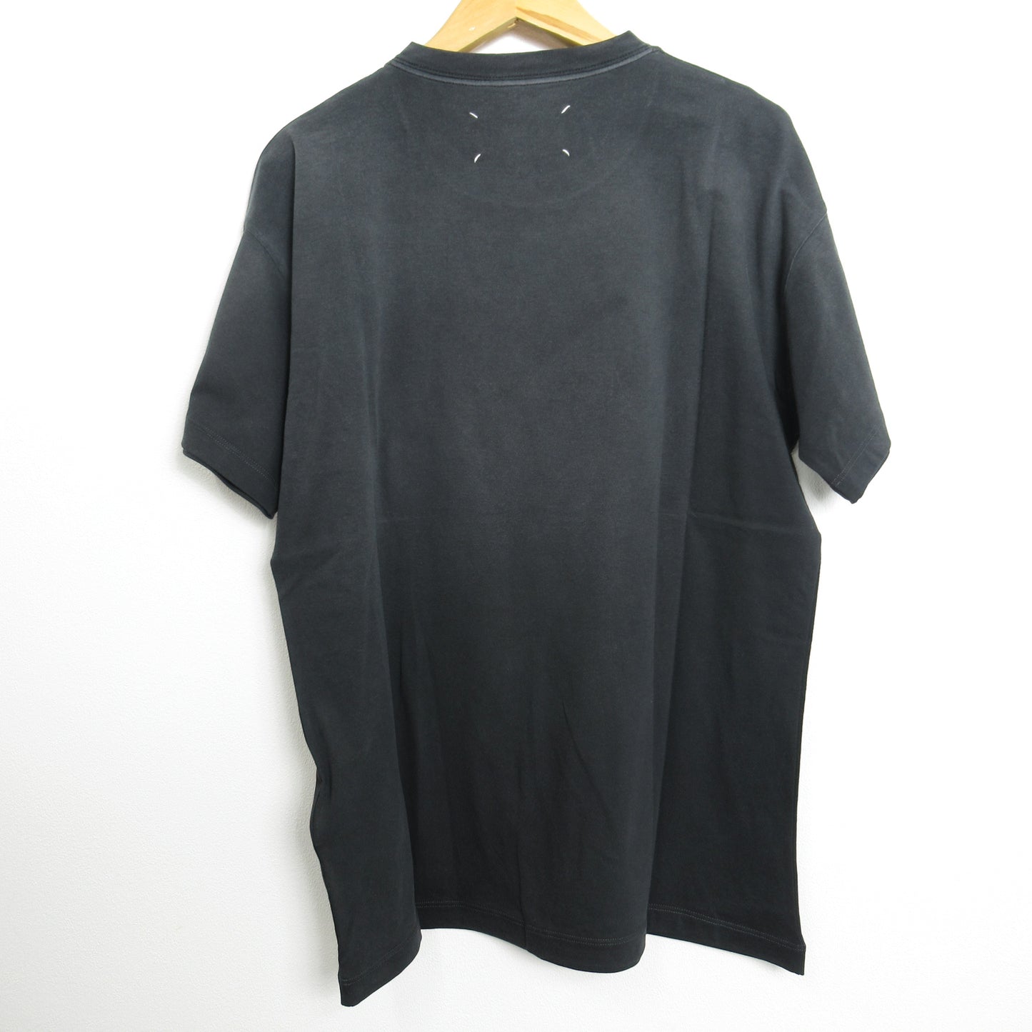 Tシャツ Tシャツ コットン ブラック メゾンマルジェラ トップス Maison Margiela