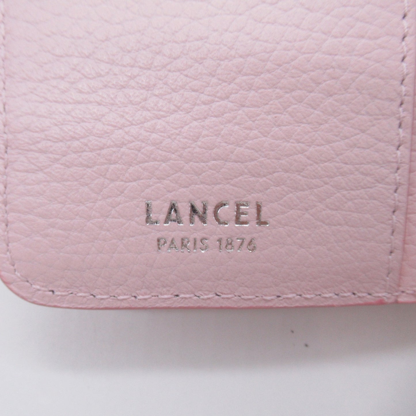 L型ファスナー財布 二つ折り財布 財布 レザー ピンク ランセル 財布・小物 LANCEL