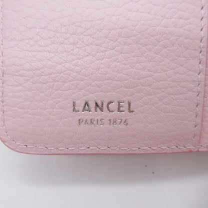 L型ファスナー財布 二つ折り財布 財布 レザー ピンク ランセル 財布・小物 LANCEL