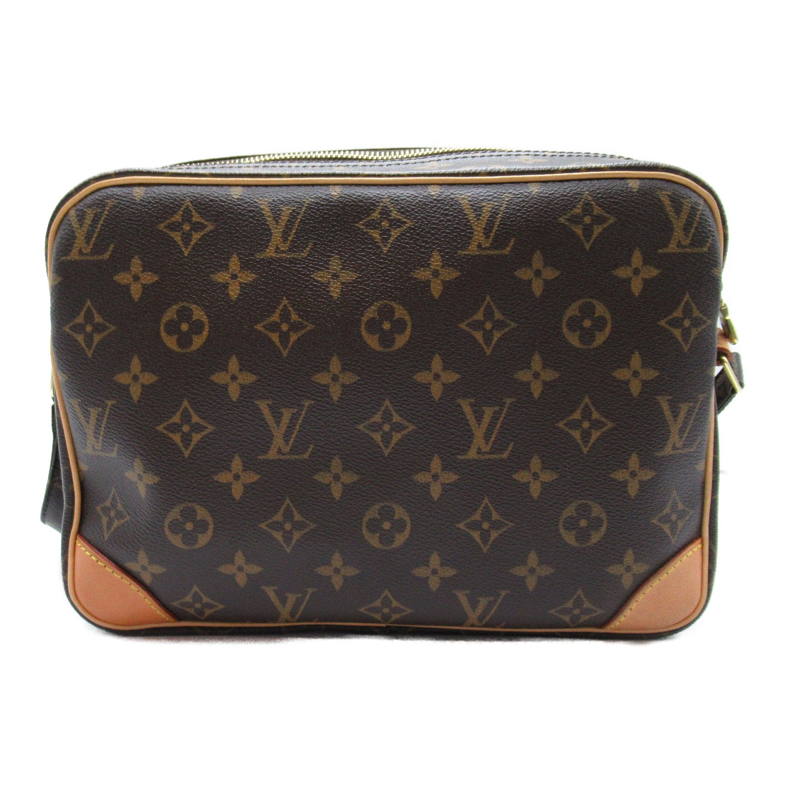 ナイル ショルダーバッグ PVCコーティングキャンバス モノグラム ブラウン ルイヴィトン バッグ LOUIS VUITTON