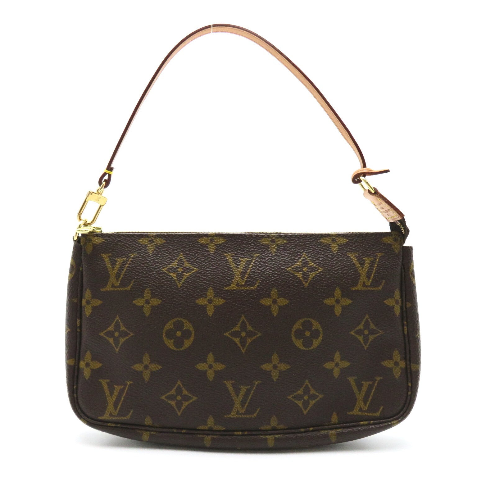 ポシェット アクセソワール ハンドバッグ PVCコーティングキャンバス モノグラム ブラウン ルイヴィトン バッグ LOUIS VUITTON