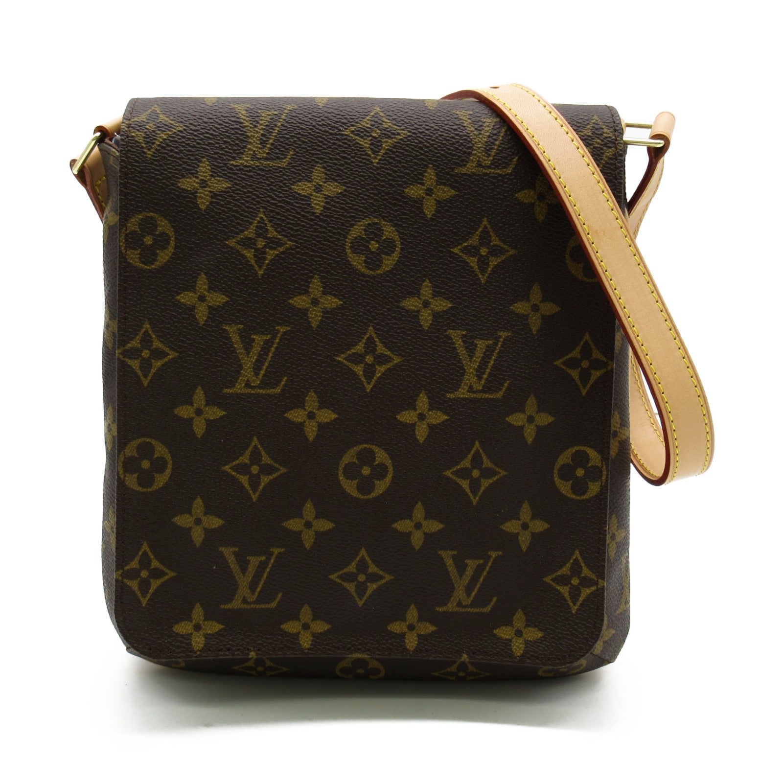 ミュゼット サルサ ショート ショルダーバッグ PVCコーティングキャンバス モノグラム ブラウン ルイヴィトン バッグ LOUIS VUITTON