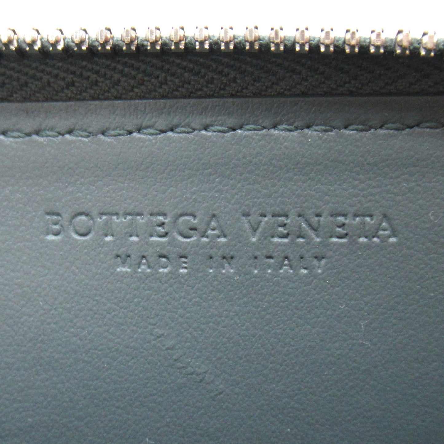 イントレチャート コインケース コインケース レザー グリーン ダークブルー ボッテガヴェネタ 財布・小物 BOTTEGA VENETA