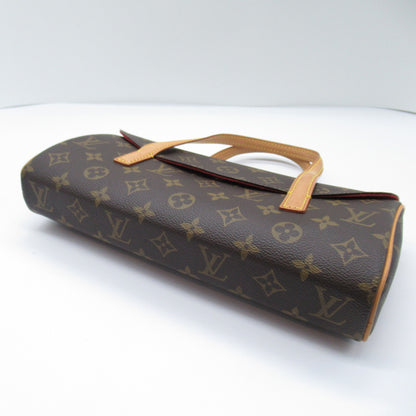 ソナティネ ハンドバッグ PVCコーティングキャンバス モノグラム ブラウン ルイヴィトン バッグ LOUIS VUITTON