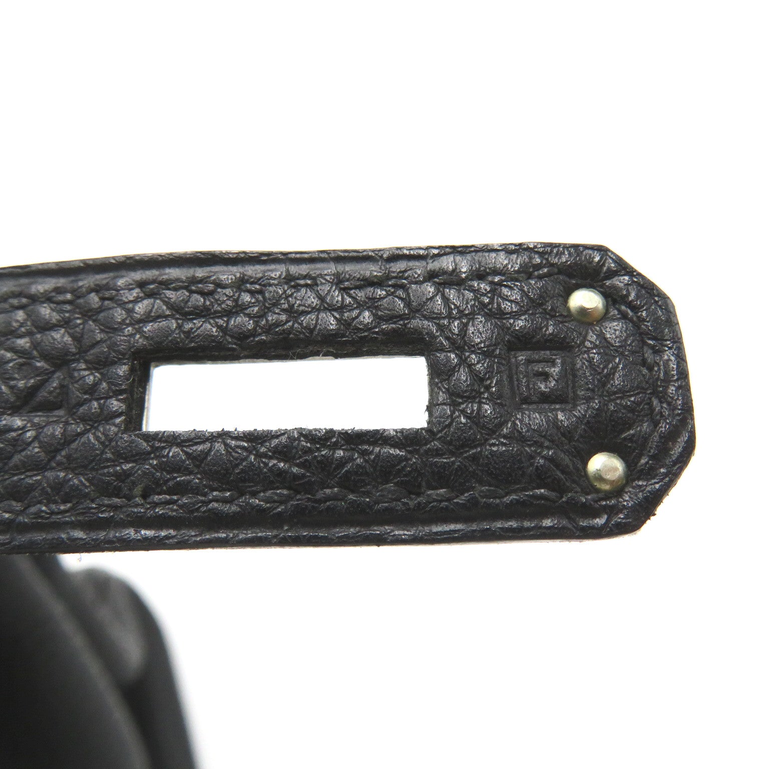 バーキン30 ハンドバッグ レザー トゴ ブラック ブラック（エルメス