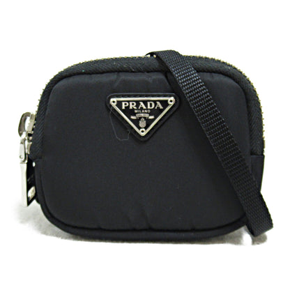 ポーチショルダーバッグ ハンドバッグ ナイロン ブラック プラダ バッグ PRADA