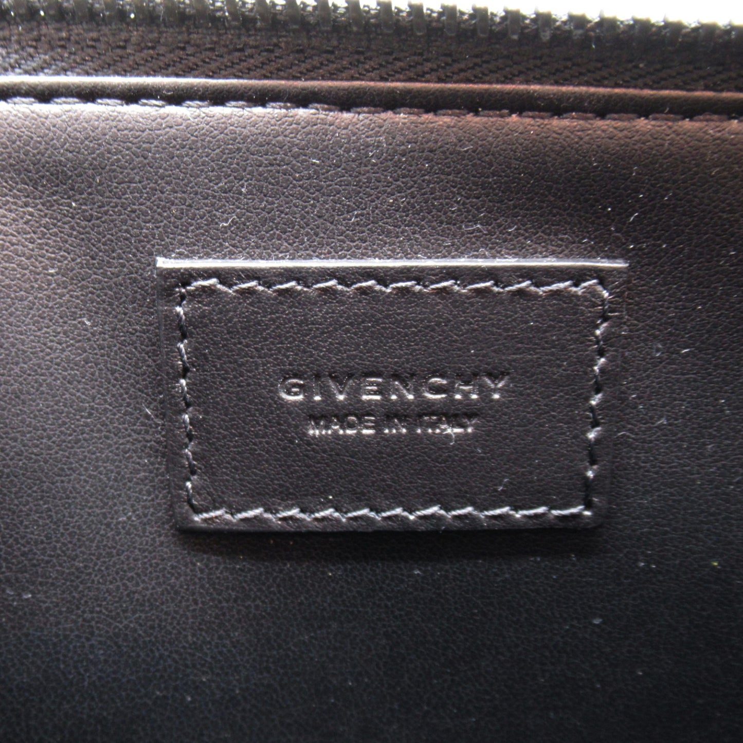 クラッチバッグ クラッチバッグ レザー ブラック ホワイト ジバンシィ バッグ GIVENCHY