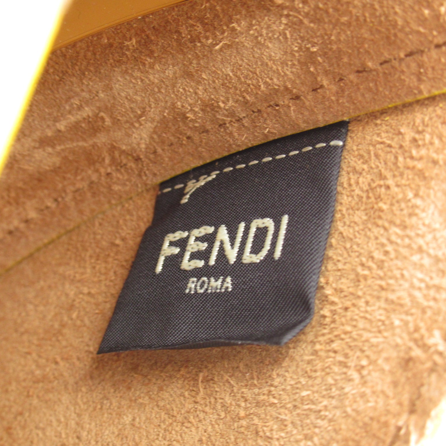 ムーンライト ショルダーバッグ ショルダーバッグ カーフ（牛革） イエロー フェンディ バッグ FENDI