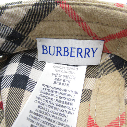 ベースボールキャップ キャップ コットン ベージュ バーバリー 財布・小物 BURBERRY