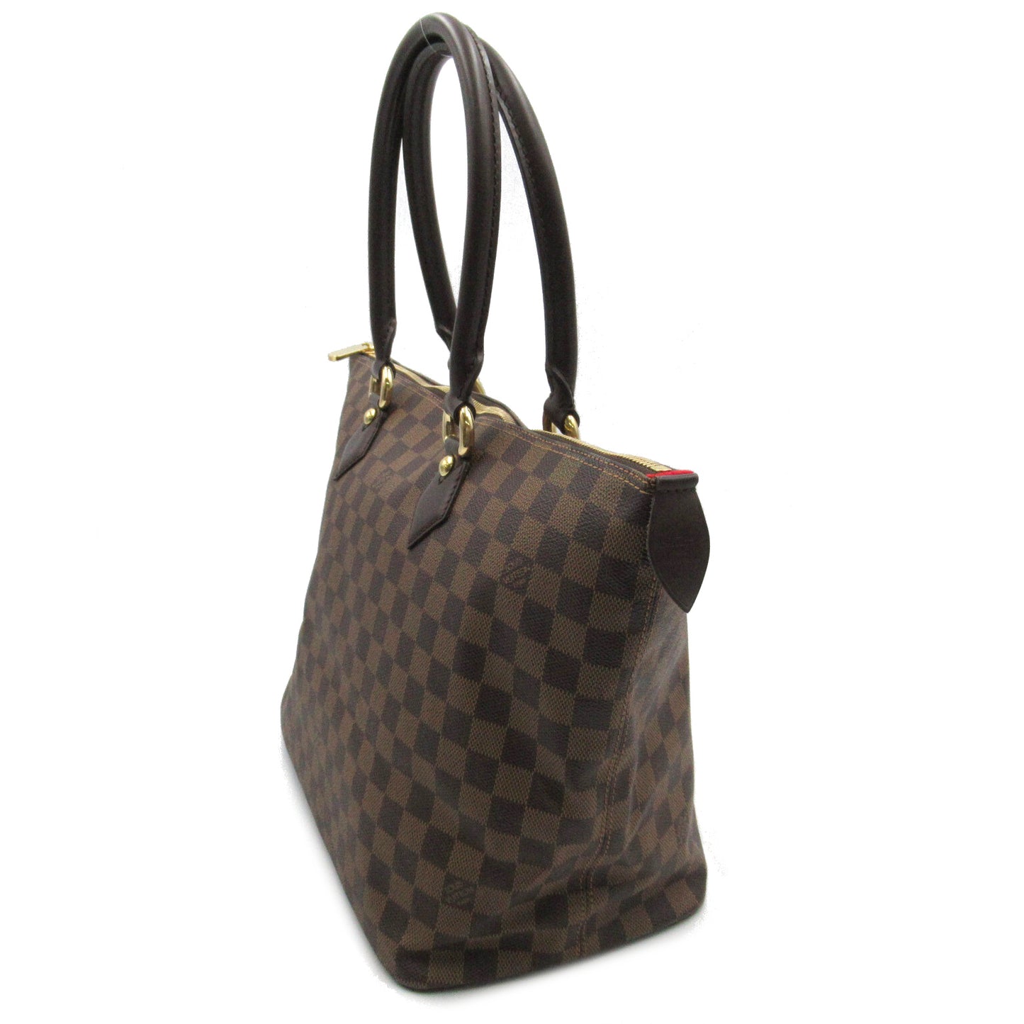 サレヤMM ハンドバッグ PVCコーティングキャンバス ダミエ ブラウン エベヌ ルイヴィトン バッグ LOUIS VUITTON