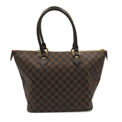 サレヤMM ハンドバッグ PVCコーティングキャンバス ダミエ ブラウン エベヌ ルイヴィトン バッグ LOUIS VUITTON