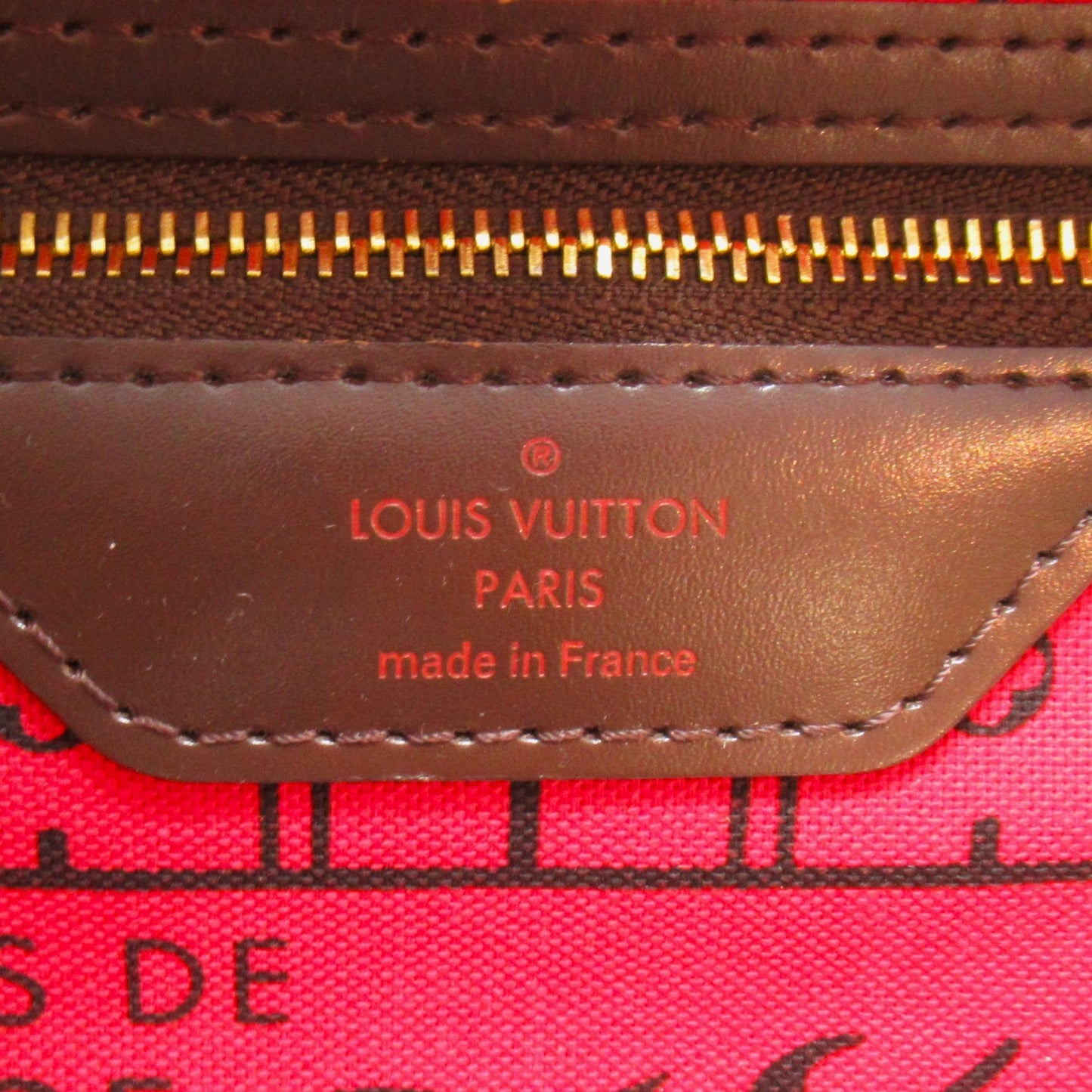 ネヴァーフル ハンドバッグ トートバッグ PVCコーティングキャンバス ダミエ ブラウン エベヌ ルイヴィトン バッグ LOUIS VUITTON