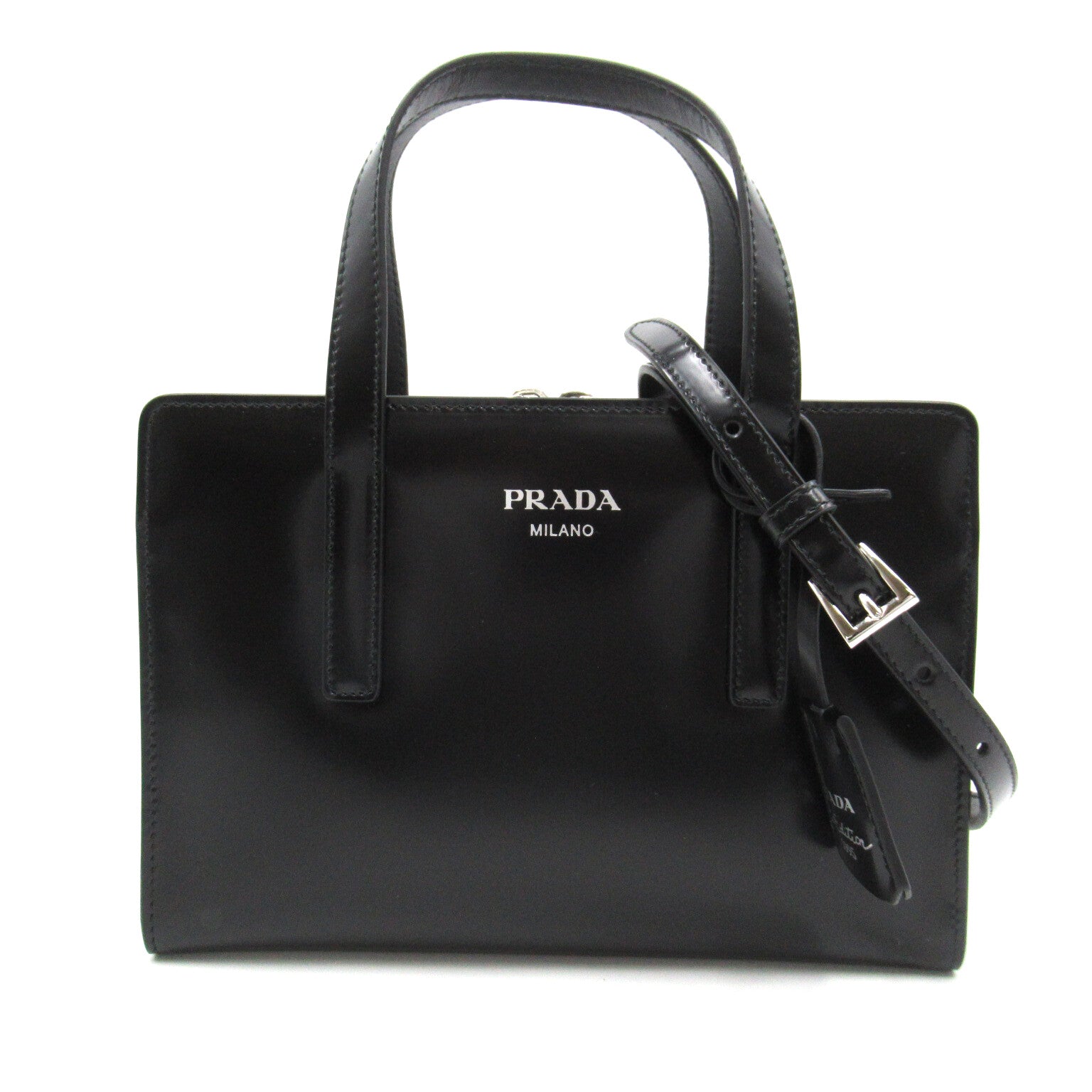 2wayショルダーバッグ ショルダーバッグ レザー ブラック プラダ バッグ PRADA