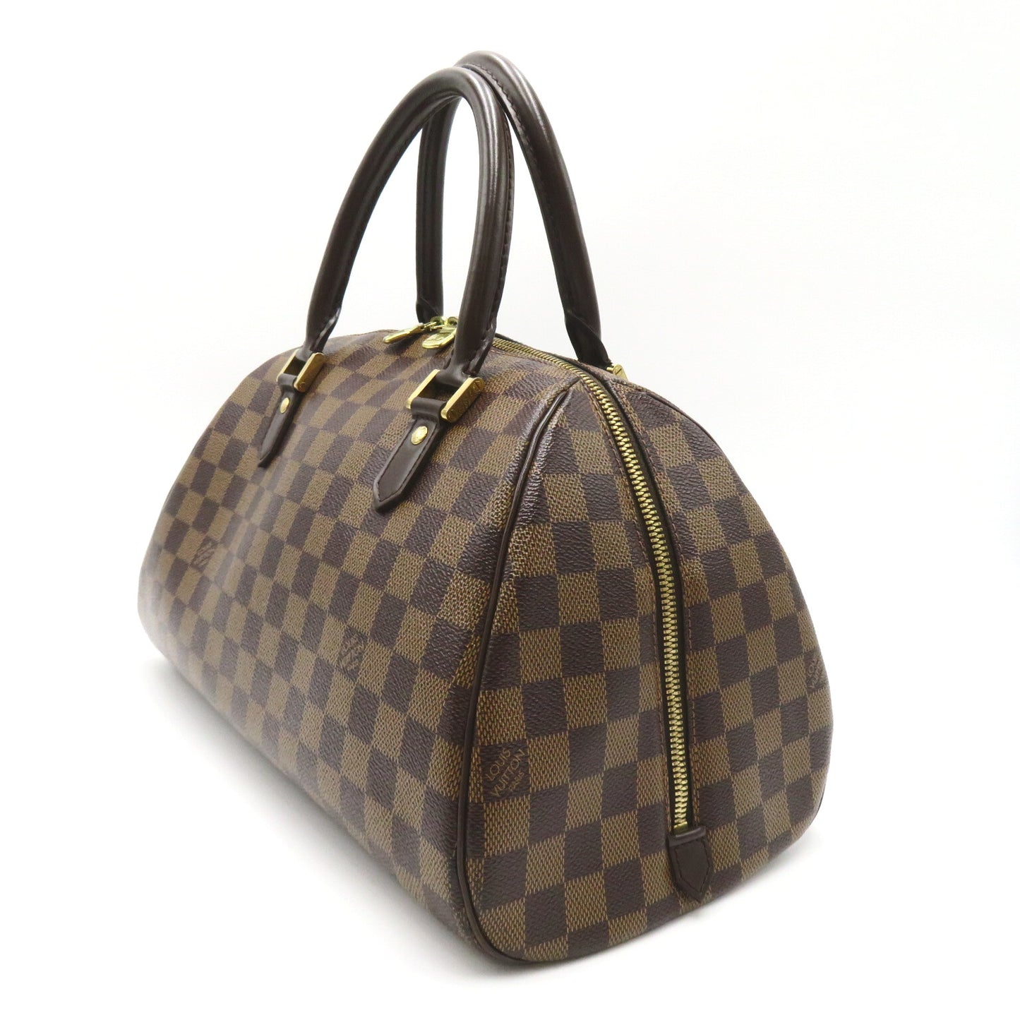 リベラMM ハンドバッグ ハンドバッグ PVCコーティングキャンバス ダミエ ブラウン エベヌ ルイヴィトン バッグ LOUIS VUITTON