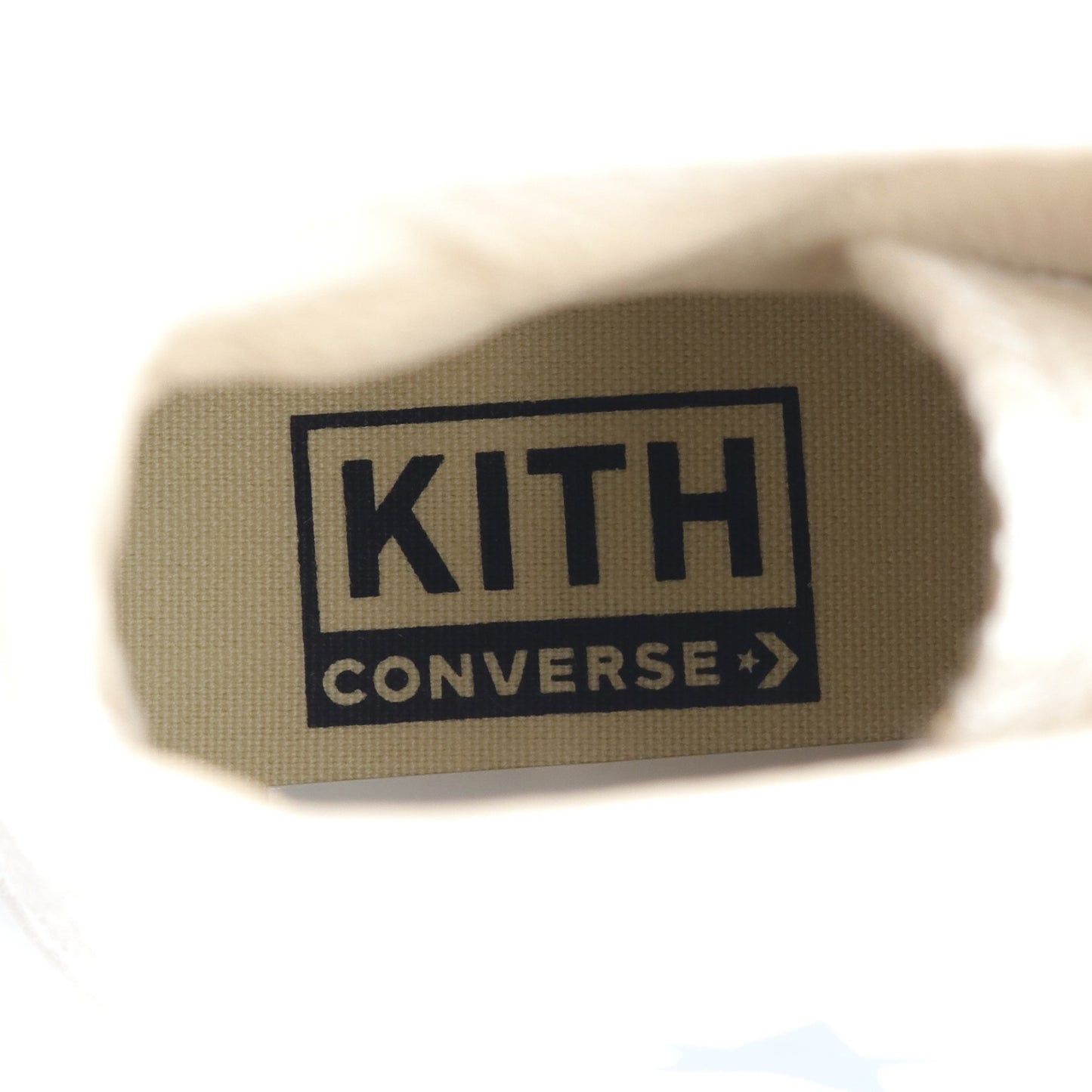 KITH × Converse Chuck 70 High Natural Monogram ハイカットスニーカー キャンバス ベージュ キス シューズ KITH