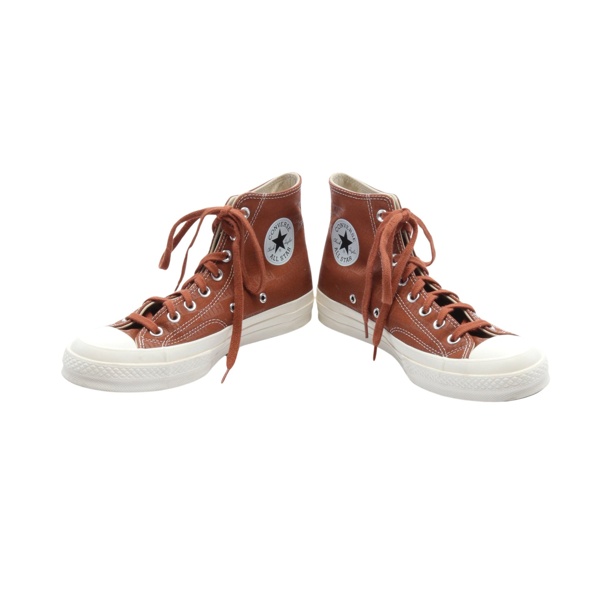 KITH × Converse Chuck 70 High Gingerbread Monogram ハイカットスニーカー キャンバス ブラウン キス シューズ KITH