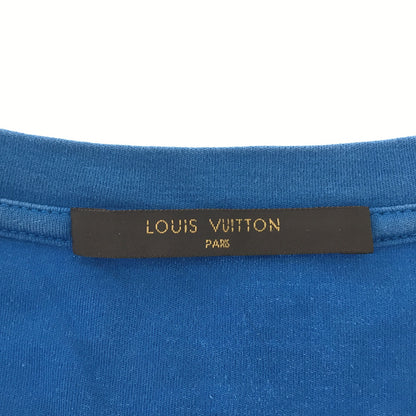 Tシャツ Tシャツ コットン ブルー ルイヴィトン トップス LOUIS VUITTON