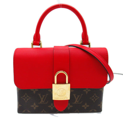 ロッキー BB ショルダーバッグ PVCコーティングキャンバス モノグラム レッド ブラウン コクリコ ルイヴィトン バッグ LOUIS VUITTON