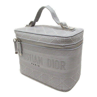 バニティバッグ ハンドバッグ キャンバス グレー ディオール バッグ DIOR