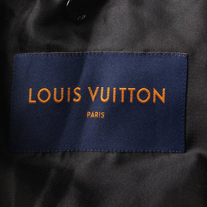 エクストラ ラージ コート チェスターコート ウール ブラック ルイヴィトン アウター LOUIS VUITTON