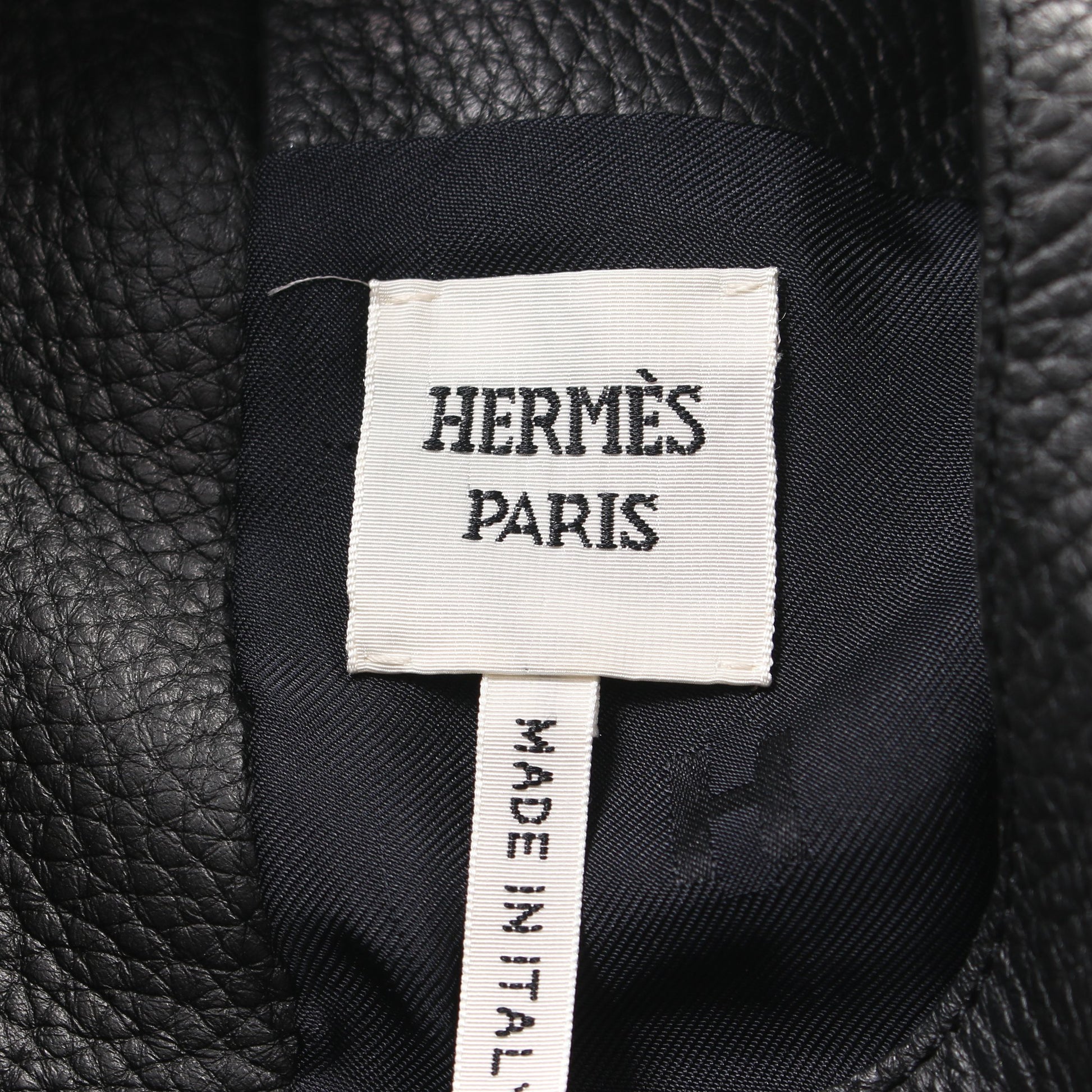 ワンピース ノースリーブ ディアスキン ブラック エルメス ワンピース HERMES