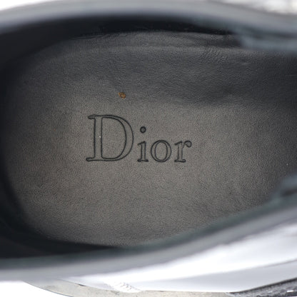 レースアップ ブーツ レザー ブラック クリスチャンディオール シューズ Christian Dior