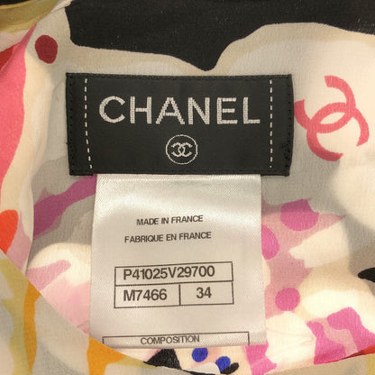 ブラウス ブラウス シルク ブラック シャネル トップス CHANEL