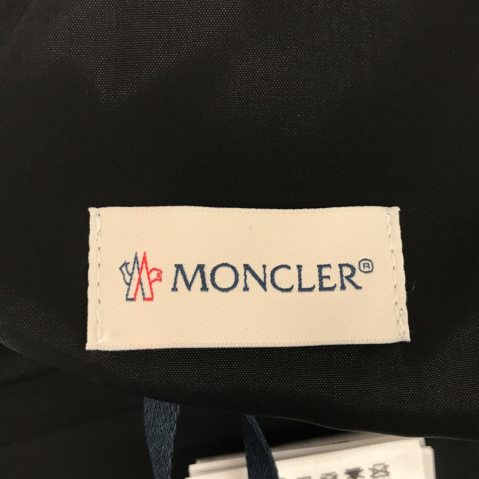 パンツ パンツ コットン ブラック モンクレール ボトムス MONCLER