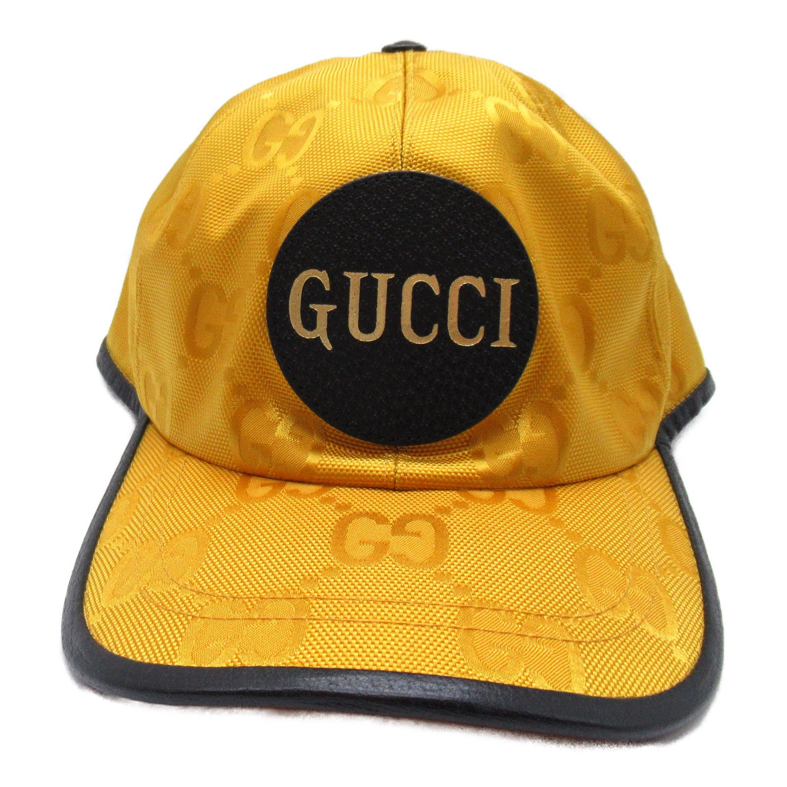 キャップ キャップ ナイロン ゴールド ブラック グッチ 財布・小物 GUCCI