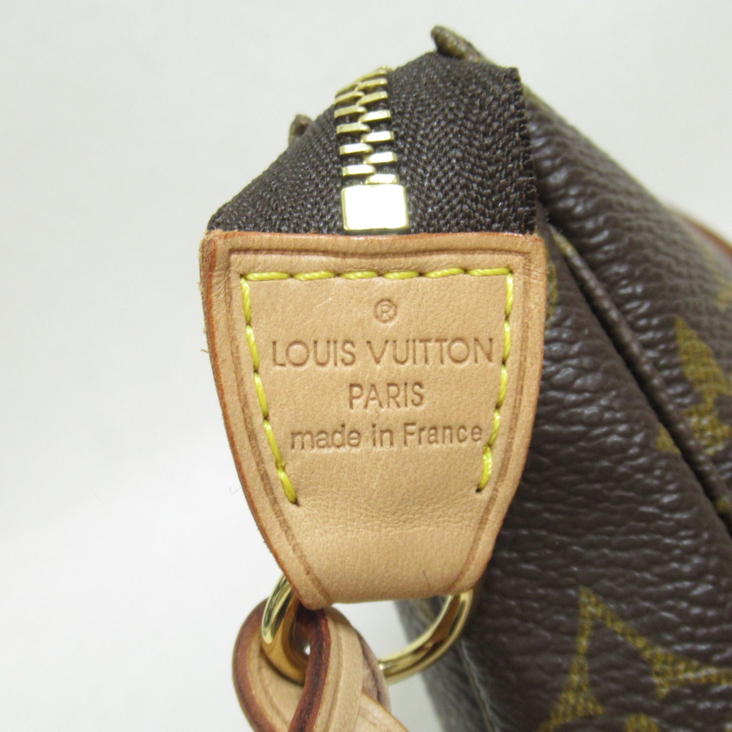 ポシェット アクセソワール ハンドバッグ PVCコーティングキャンバス モノグラム ブラウン ルイヴィトン バッグ LOUIS VUITTON