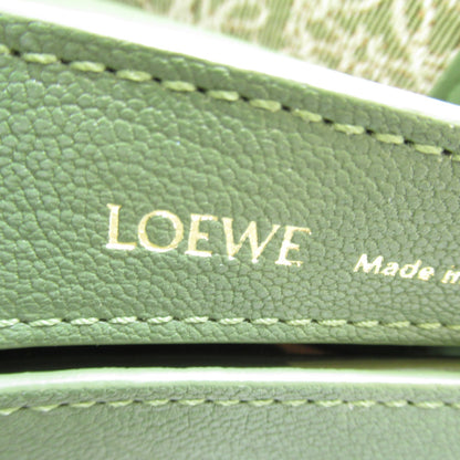 ルナ ショルダーバッグ ショルダーバッグ ラムスキン（羊革） グリーン ロエベ バッグ LOEWE