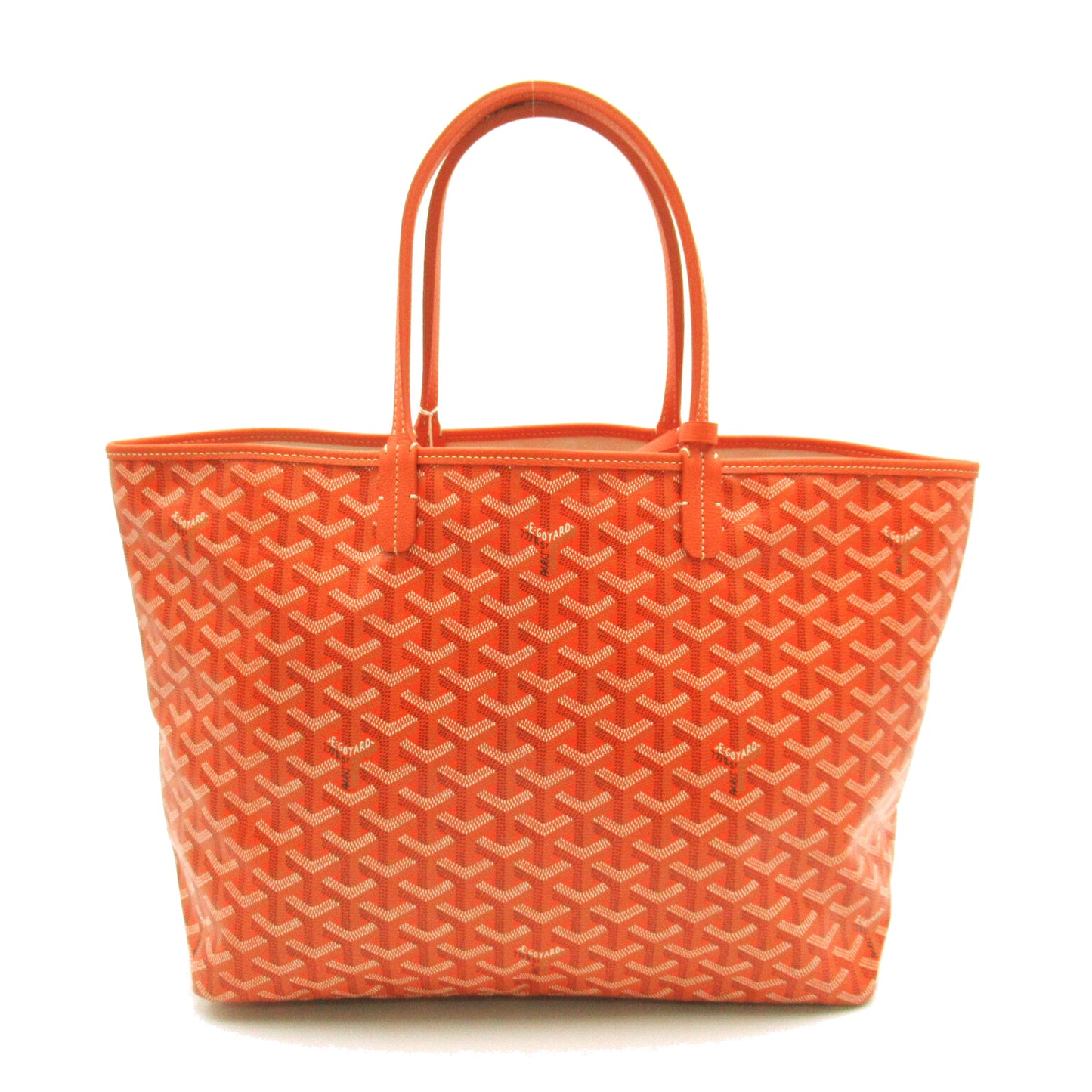 サンルイPM ハンドバッグ トートバッグ PVCコーティングキャンバス オレンジ ゴヤール バッグ GOYARD