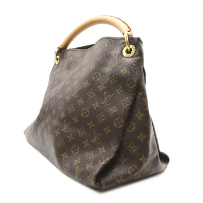 アーツィーMM ハンドバッグ ハンドバッグ PVCコーティングキャンバス モノグラム ブラウン ルイヴィトン バッグ LOUIS VUITTON